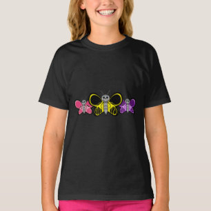 T-shirt Chemise à trois papillons Rouffled