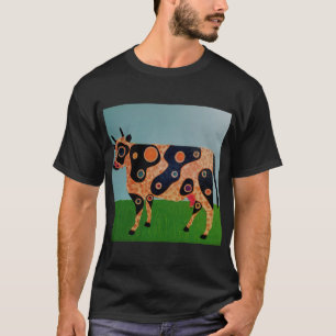 T-shirt Chemise à vache tachetée pointillée