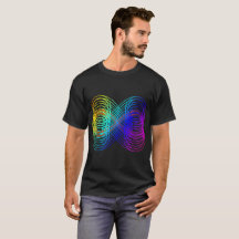Chemise Abstraite pour l'infini masculine