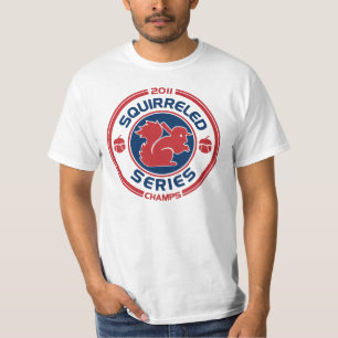T-shirt Chemise accumulée d'écureuil de rassemblement de