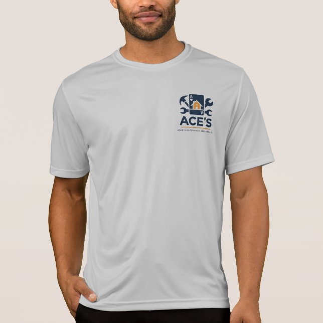 T-shirt Chemise ACE Réparations Maison Hommes (Devant)