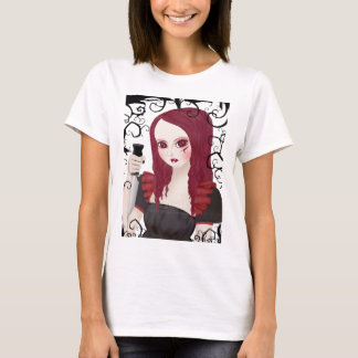 T-shirt Chemise adaptée par Babydoll sinistre d'écarlate