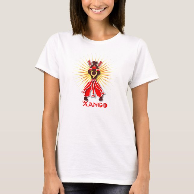 T-shirt Chemise affirmative - Orixá Xango - Féminine (Devant)