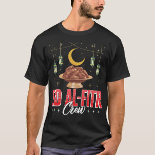 T-shirt Chemise Aïd Moubarak, Tee d'équipage Aïd Al Fitr, 