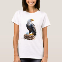 Chemise aigle américain origami