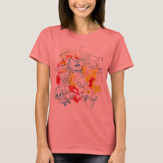 T-shirt Chemise Aleloop Animaux Sketchy