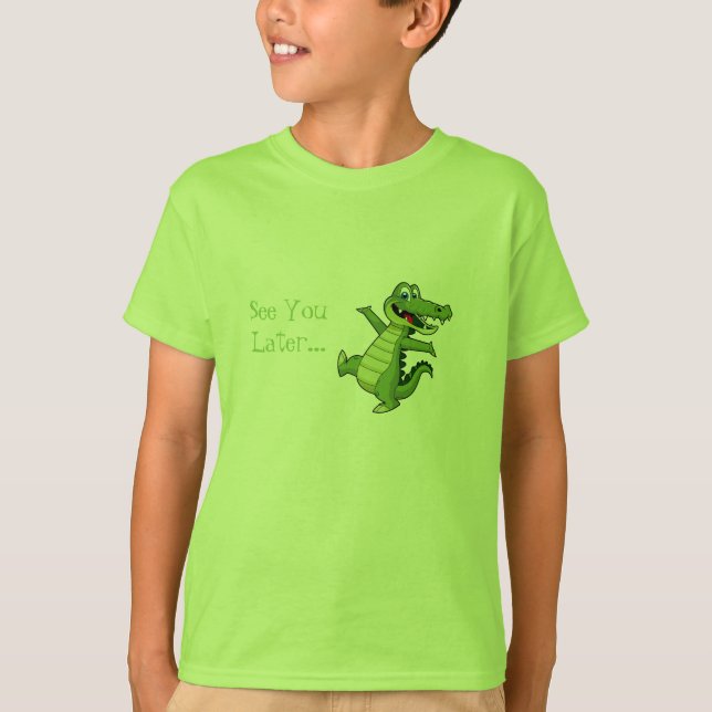 T-shirt Chemise Alligator Enfants (Devant)