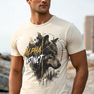 T-shirt Chemise Alpha Wolf – Fiez-vous à vos instincts sol