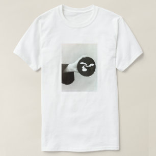 T-shirt Chemise ambiante de signe de main d'abstractions