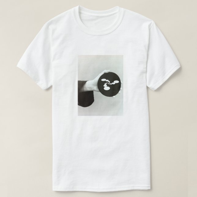 T-shirt Chemise ambiante de signe de main d'abstractions (Design devant)