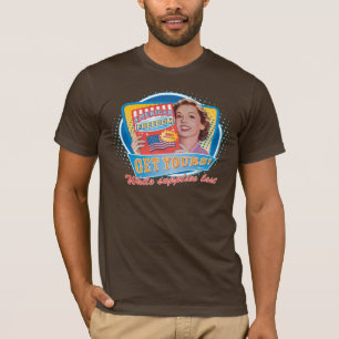 T-shirt Chemise américaine de cru de liberté