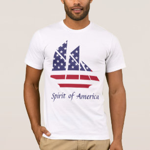 T-shirt Chemise américaine de voilier fière