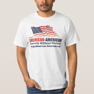 T-shirt Chemise américaine mise un trait d'union