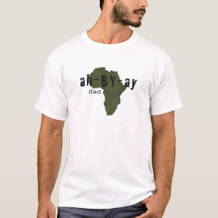 T-shirt Chemise amharique éthiopienne de "papa"