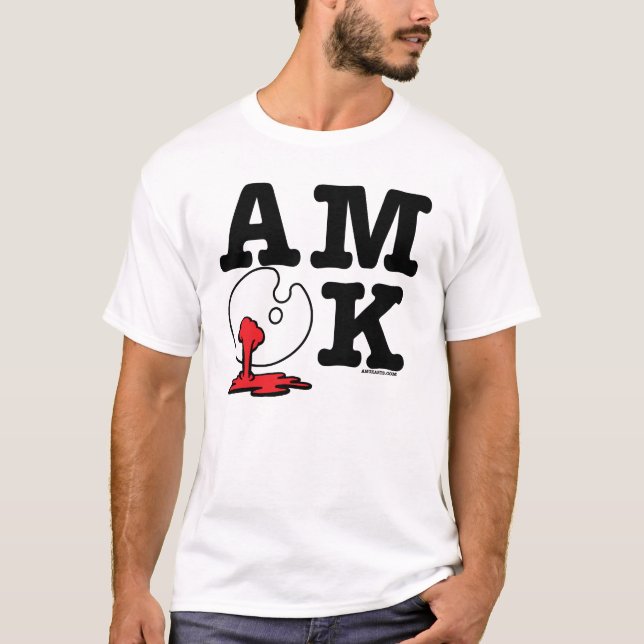T-shirt chemise amoke 2 (Devant)