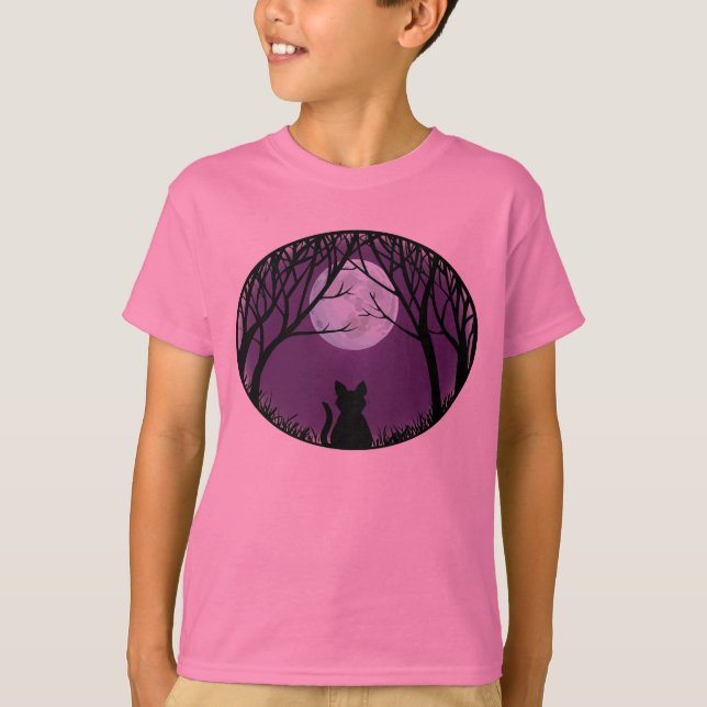 T-shirt Chemise Amoureux des chats Amoureux des chats fill (Devant)