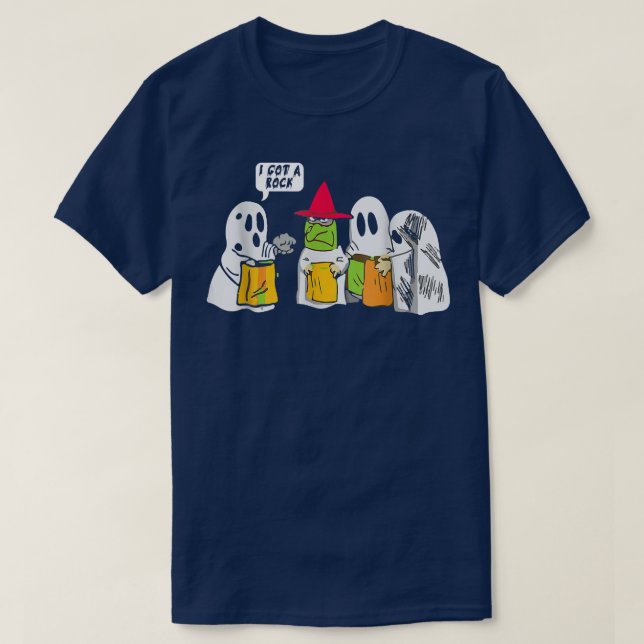 T-shirt Chemise Amusante Halloween, Trick Ou Costume De Tr (Design devant)