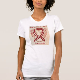 T-shirt Chemise Angel de la tête et du cou Sensibilisation