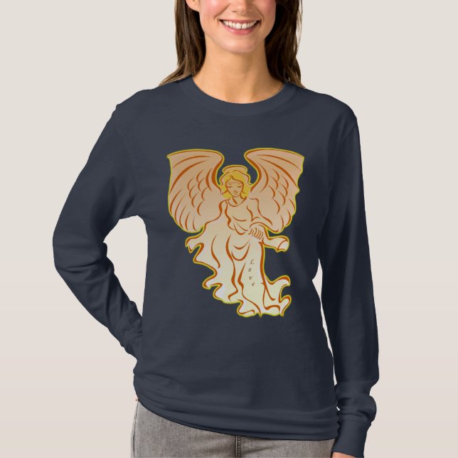 T-shirt Chemise Angel Of Love (Devant)
