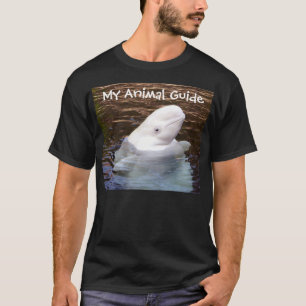 T-shirt Chemise animale de guide de baleine de beluga