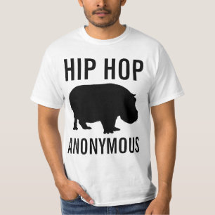 T-shirt Chemise anonyme de hip hop