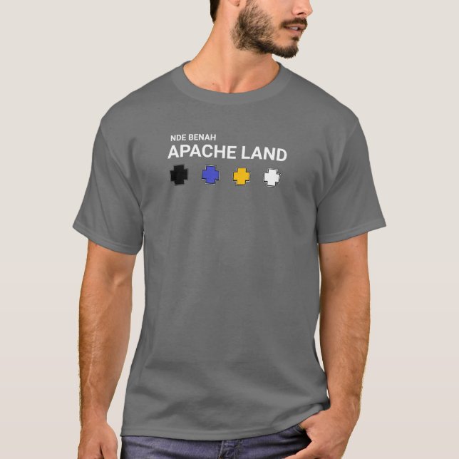 T-shirt Chemise Apache Knife® Apache Land #19 (Devant)