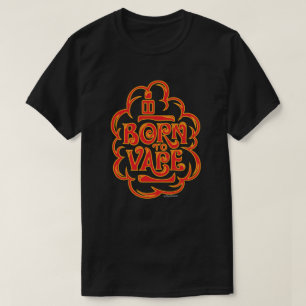 T-shirt Chemise APE Né à Vape Red DARK VapeGoat™