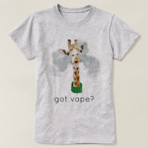 T-shirt Chemise APE   Obtenu Vape Giraffe   VapeGoat™