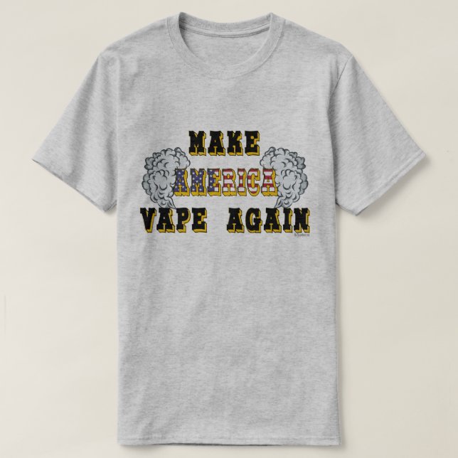T-shirt Chemise APE | Refaire l'Amérique VapeGoat™ (Design devant)