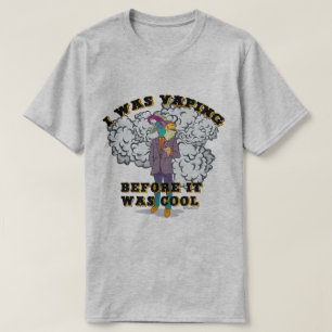T-shirt Chemise APE   Vaping avant qu'il soit Cool VapeGoa