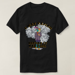 T-shirt Chemise APE   Vaping avant qu'il soit Cool VapeGoa