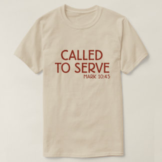 T-shirt Chemise Appelée à Servir - Verset Biblique Josué 2