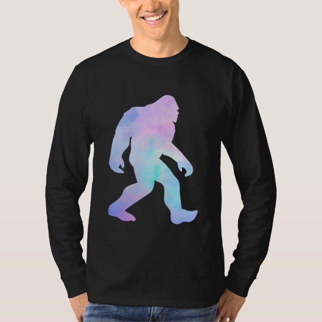 T-shirt Chemise Aquarelle Bigfoot (Devant)