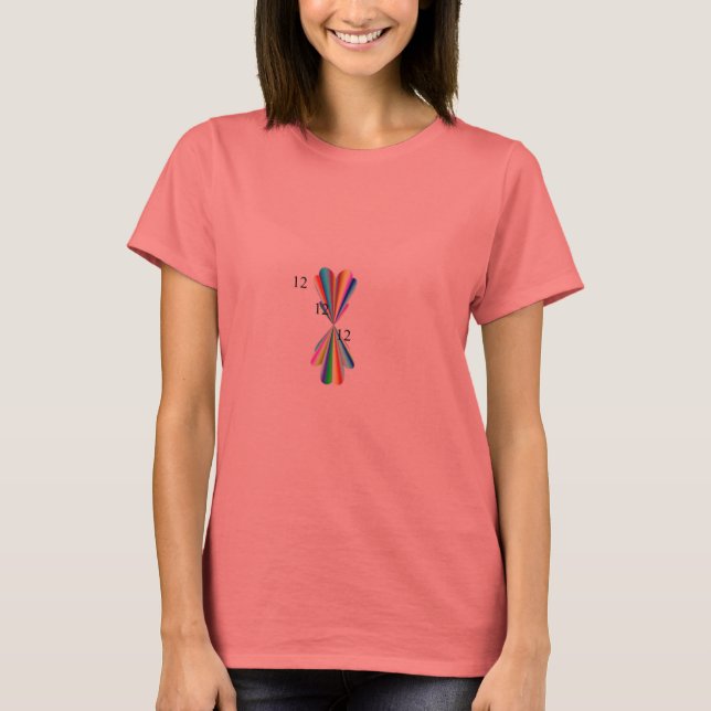 T-shirt Chemise arc-en-ciel 121212 T (Devant)