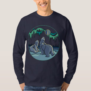 T-shirt Chemise Art Ours Polaire Ours Polaire Chemise À Ma