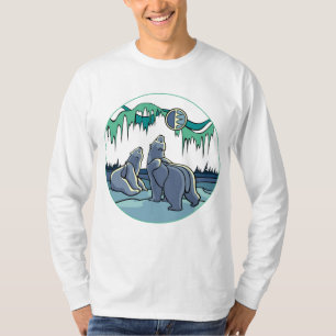 T-shirt Chemise Art Ours Polaire Ours Polaire Chemise À Ma