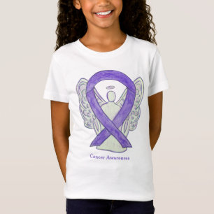 T-Shirt Chemise artistique d'ange avec ruban de sensibilis