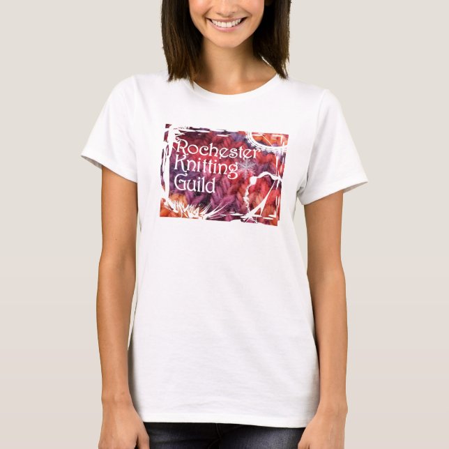 T-shirt Chemise Artsy de flocon de neige de tricot de RKG (Devant)