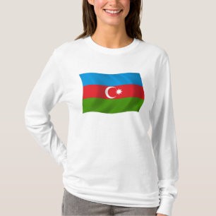 T-shirt Chemise au drapeau de l'Azerbaïdjan