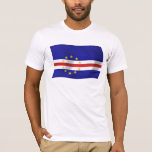 T-shirt Chemise au drapeau du Cap-Vert