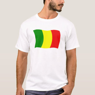 T-shirt Chemise au drapeau du Mali