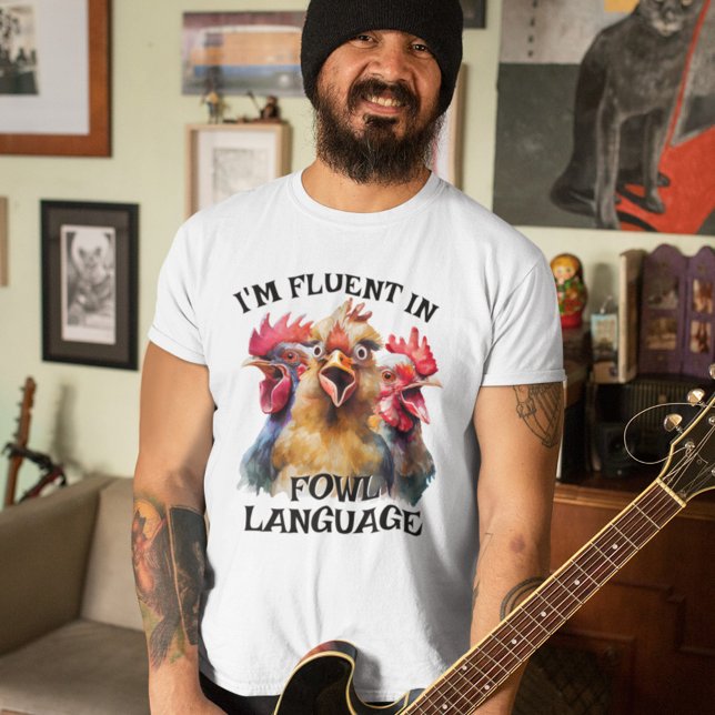 T-shirt Chemise au poulet amusante (Créateur téléchargé)