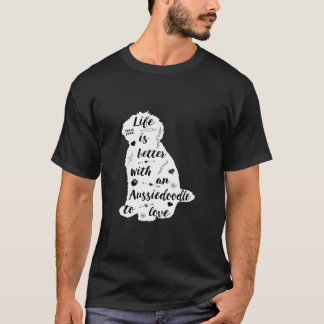 T-shirt Chemise Aussiedoodle Conception Pour Aussiedoodle