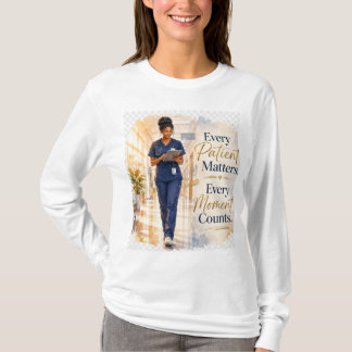 T-shirt Chemise avec citations motivantes