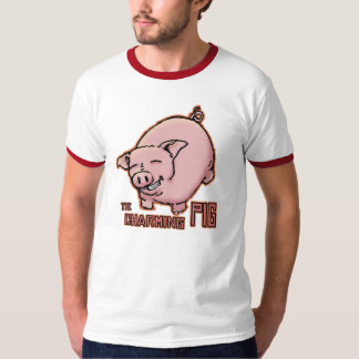 T-shirt Chemise avec du charme de sonnerie de porc