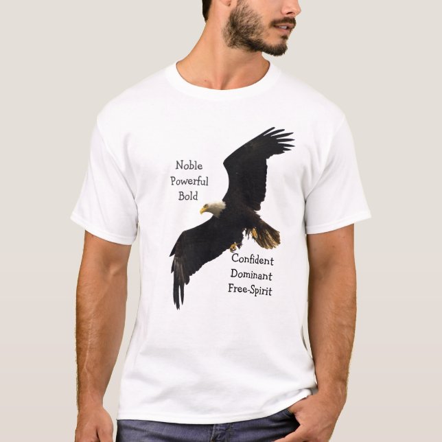 T-shirt Chemise Bald Eagle (Devant)