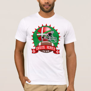 T-shirt Chemise Basque du football