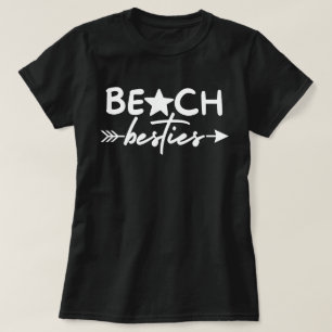 T-shirt Chemise Beach Besties, Cadeaux de voyage de plage