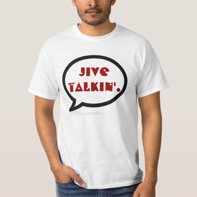 T-shirt Chemise bidon de bulle de mot de Talkin (Devant)