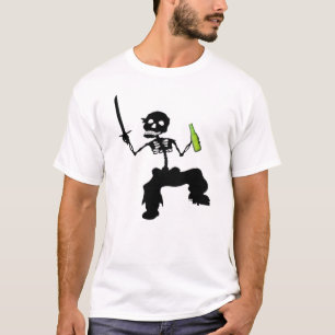 T-shirt Chemise bière crâne dansante - St Paddy's Party Te